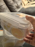 龙士达微波炉饭盒保鲜盒 1.7L透明塑料密封便当盒储物盒LK-2010单位：个 实拍图
