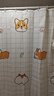 访客 浴帘 优质涤纶加厚免打孔浴室防水隔断帘 柯基款1.5-2米带挂环 实拍图