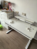 爱果乐（IGROW）儿童学习桌书桌椅套装写字桌电脑桌课桌【实木可升降】大白桌1.2m 实拍图