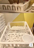 宜家（IKEA）FLUNDRA夫伦加餐具滤干架置物架白色厨房收纳现代简约 餐具滤干架白色 实拍图