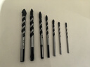 保联瓷砖钻头混凝土打孔开孔霸王钻合金三角钻6mm玻璃水泥大全手电钻 3+4+5+6+8+10+12共7支 实拍图