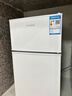 HYUNDAI（韩国现代）小冰箱迷你小型家用冷藏冷冻宿舍出租房办公室双开门二门电冰箱节能省电 68L白【一级能效+租房必备】 实拍图