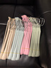 晟旎尚品 衣架无痕晾衣架子20只塑料宽肩加厚防滑晾晒不鼓包大衣挂架撑4色 实拍图