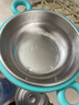 COOKSS婴儿辅食碗恒温注水保温碗316不锈钢宝宝婴幼儿吃饭儿童餐具橙色 实拍图