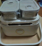 小熊（Bear）电热饭盒 加热饭盒 保温饭盒可加热 热饭神器 便捷式可蒸煮低音恒温不粘内胆分隔饭盒DFH-A16Z7 实拍图