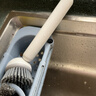 奥美优刷锅神器厨房洗锅刷子不伤锅多功能清洁刷长柄锅刷白色 实拍图