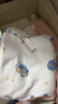 爱贝迪拉包单新生儿防惊跳睡袋婴幼儿薄款秋冬包裹巾抱被包被纯棉A类四季 （双层）假日旅行 95cm*95cm 实拍图
