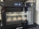 欧宁（OUNIN）小黑马台式蒸烤箱 蒸烤一体机蒸炸炉蒸炸烤大容量电烤箱 304不锈钢内胆128项智能菜单 黑色 32L 实拍图