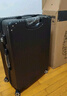 SOO行李箱男拉杆箱大容量旅行箱学生密码箱女商务皮箱子 28英寸黑色 实拍图
