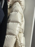 波司登（BOSIDENG）25年新款泡芙90鹅绒羽绒服女商场热卖同款外套B250243116 【趋势推荐】幻境白8625 L 170/92A充绒量201g 体重约120-130斤 实拍图