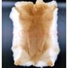 依花梦兔毛皮整张老兔皮本色家兔獭兔毛皮原料床垫盖毯护膝坐垫手工制作 牛黄优质老兔皮50X30厘米左右 毛面最长最宽测量算头尾 实拍图