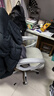 锦汐 电脑椅家用办公椅子靠背人体工学椅学习转椅老板座椅游戏电竞椅 【后躺+乳胶】白框灰网-店长推荐 实拍图