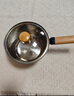 拜格（bayco）不锈钢小奶锅煮奶婴儿辅食锅汤锅泡面锅16CM燃气电磁炉 BG50009 实拍图
