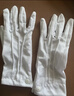 者也 礼仪手套 10双 三筋带扣 白色高品棉检阅表演保安透气防滑  均码 实拍图