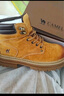 骆驼（CAMEL）山丘经典大黄靴户外工装马丁靴 L23W076065M 土黄（毛里） 37 实拍图
