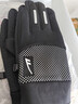 回力手套男女秋冬骑行开车运动触屏防寒冻保暖 黑色【全掌防滑款】 实拍图