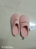 洁丽雅棉拖鞋女士秋冬季包跟室内家居家用情侣保暖防滑毛绒男士冬天棉鞋 粉色 38-39 (适合37-38码) 实拍图