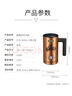膳魔师（THERMOS）【新年礼物】全自动奶泡机 电动家用咖啡打奶泡器 便携冷热双用奶泡杯小型智能控温 EHA-5606A-G 实拍图