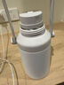 小米大肚保温杯 户外保温水壶 双饮保冷杯  316L便携水杯 云雾白 1L  实拍图