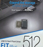 三星（SAMSUNG）512GB USB3.2 U盘 FIT 电脑车载迷你优盘 高速大容量 学生办公 读速400MB/s 适用哨兵模式 实拍图