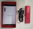 联想（Lenovo）1TB 移动硬盘固态(PSSD) ZX1 Type-c USB3.1双接口 读速560MB/s 手机直连 电脑 红色 实拍图