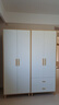林氏家居简约现代衣柜木质三门JC20D三门衣柜1.2米+18D两门衣柜0.8米 实拍图