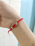 石玥珠宝2026马年红绳手链手串本命年转运手链同心结男女款太岁情侣礼物 实拍图