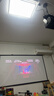 当贝F7 Pro 4K云台投影仪 家用高清护眼三色激光 卧室家庭智能电视影院国家补贴20%（ 3000lm 4+64G） 实拍图