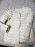 雅鹿羽绒服女轻薄短上衣2025秋冬季新款女士轻便外穿内胆保暖羽绒外套 米白色 M 【推荐100斤以内】 实拍图