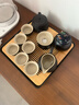 京东京造 茶具整套 功夫茶具陶瓷套装茶壶茶杯茶盘【黑陶提梁壶】 12件套  实拍图