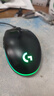 罗技（G）G102第二代游戏鼠标 RGB流光灯效鼠标 轻量化  游戏级8000DPI传感器 黑色 200-8000DPI 实拍图