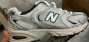 NEW BALANCE NB530官方老爹鞋男鞋女鞋复古情侣网鞋秋冬透气百搭休闲运动鞋 白色 MR530SG 【建议拍小半码】 37.5 (脚长23cm尺码详询客服) 实拍图