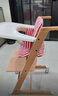 小主早安（BeBeMorning）成长椅儿童餐椅婴儿餐桌座椅宝宝家用高脚椅榉木吃饭学习-原木色 实拍图