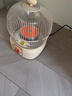 万宝取暖器小太阳家用鸟笼式烤火炉卧室电热扇节能省电小型电暖器电烤炉速热 奶油色【碳晶盘】无极调温+延长线 实拍图
