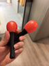 dudubaby小沙锤婴儿红色宝宝手抓握听力追视训练玩具可啃咬摇铃益智开学季 实拍图