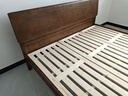 全友家居 胡桃木色实木床智能床现代简约主卧室双人大床1.8x2米家具 实拍图
