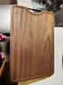 双枪乌金檀菜板 百年龄整木砧案板家用切菜食品抗菌防霉实木40*27*2.5 实拍图
