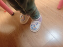 幸福玛丽（Cheerful Mario）恐龙包跟儿童棉拖鞋男童冬季室内男孩小童家居鞋毛毛拖鞋宝宝棉鞋 实拍图
