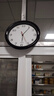 挂钟挂表墙钟客厅新款数字北欧中式简约百搭田园家居畅销时钟钟表 黑色+5号电池 实拍图