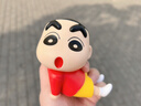 卫辞网红动漫蜡笔小新卡通懒人手机支架桌面摆件潮玩礼物模型公仔 创意小新红1 升级版 实拍图