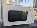 东芝（TOSHIBA）微波炉微烤一体机烤箱烧烤家用变频小型平板式 内置智能菜单 20L 白色 东芝新品微烤一体机 ER-R200BW 实拍图