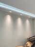 雷士（NVC）铝扣板平板灯集成吊顶厨卫灯面板灯防潮防油厨房灯 led照明吸顶灯 【雾银款】36W/长灯/正白光 实拍图