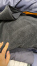 优衣库合作款男装女装绒面针织半拉链套头衫长袖479849 08 深灰色 L /175/100A 实拍图
