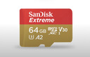 闪迪（SanDisk）64GB TF(MicroSD)内存卡 4K极速金卡A2 V30 U3行车记录仪 运动相机无人机 监控存储卡 读170MB/s 实拍图