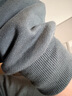 MARKLESS全棉卫衣男士春季100%棉休闲圆领上衣内搭套头衫0434 深灰色 2XL 实拍图