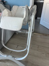哈卡达宝宝餐椅婴儿成长椅学座椅多功能椅子家用餐桌椅子可折叠学坐神器 【摇椅免安装款】暖雾米 实拍图