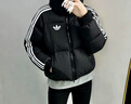 阿迪达斯（adidas）三叶草棉服女装25冬季新款运动服保暖休闲立领面包服棉衣短款上衣 JX2970 M 实拍图