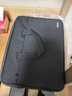 绿联电脑包手提笔记本包收纳包出差旅行适用苹果华为联想小新 双层升级/绒毛护机/13.9英寸/黑 实拍图