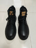 公牛世家【张若昀同款】马丁靴男2025秋冬新款高帮靴子休闲百搭工装鞋子 实拍图