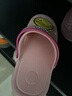 B.Duck小黄鸭童鞋儿童拖鞋男女童耐磨家居鞋洞洞鞋5302粉色28 实拍图